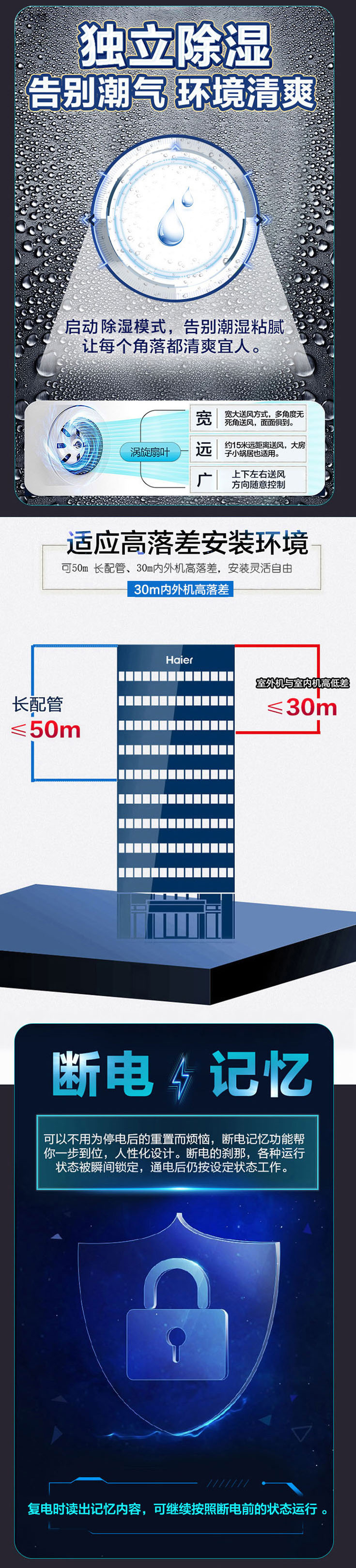 海爾（Haier）5匹柜式空調商用中央空調5P立式柜機4