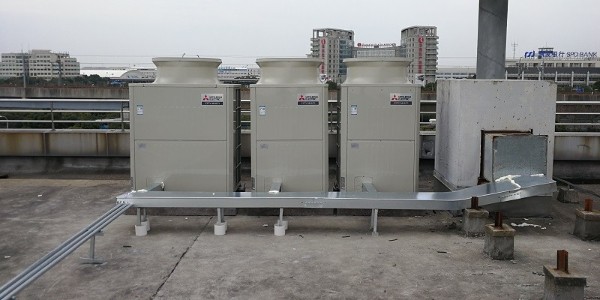 中央空調氟安裝制冷機組進水，就這樣處理！